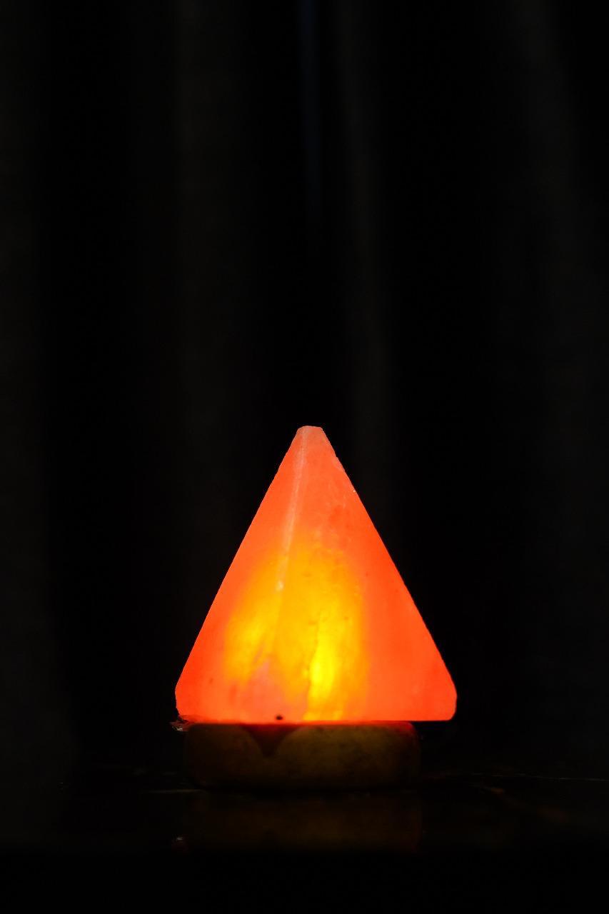 Pyramid Himalayan Salt Lamp